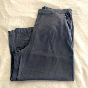 ELLEN TRACY cotton cropped pants